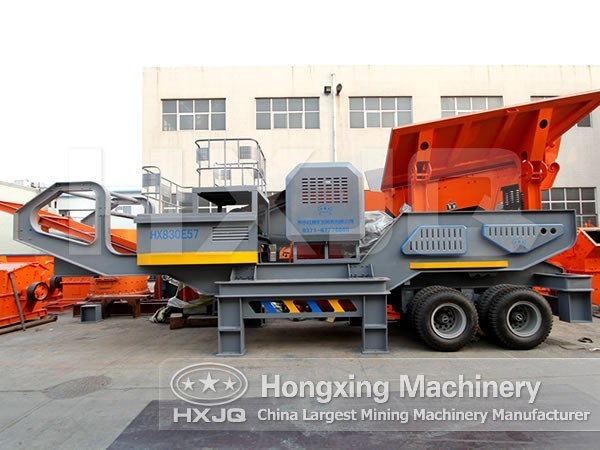 mobile mining plant